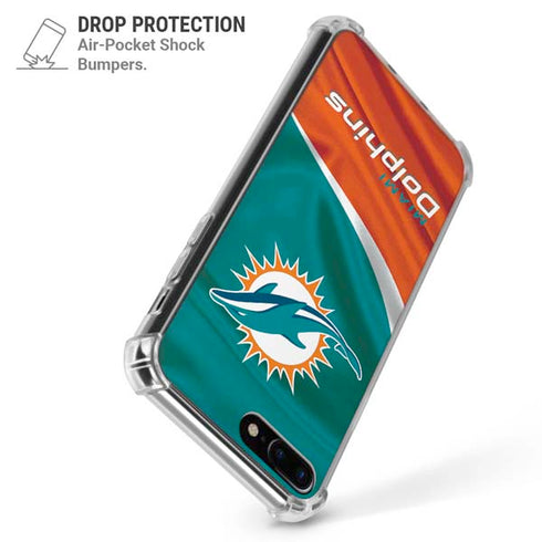 NFL Miami Dolphins iPhone 7/8 Plus Clear Case