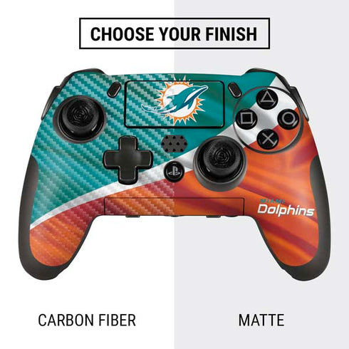 NFL Miami Dolphins PlayStation Scuf Vantage 2 Controller Skin