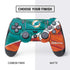 NFL Miami Dolphins PS4 Controller Skin