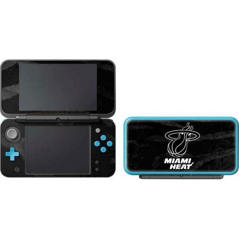 NBA Miami Heat Black Animal Print Nintendo 2DS XL (2017) Skin