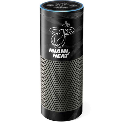 NBA Miami Heat Black Animal Print Amazon Echo Skin