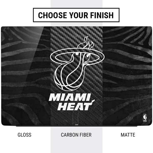 NBA Miami Heat Black Animal Print Dell Vostro Skin