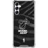 NBA Miami Heat Black Animal Print Galaxy A15 5G Clear Case