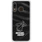 NBA Miami Heat Black Animal Print Galaxy A20 Clear Case