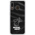 NBA Miami Heat Black Animal Print Galaxy A20 Clear Case