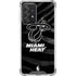 NBA Miami Heat Black Animal Print Galaxy A52 5G Clear Case