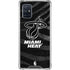 NBA Miami Heat Black Animal Print Galaxy A71 5G Clear Case
