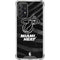 NBA Miami Heat Black Animal Print Galaxy A72 5G Clear Case