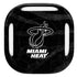 NBA Miami Heat Black Animal Print Galaxy Buds Pro Skin
