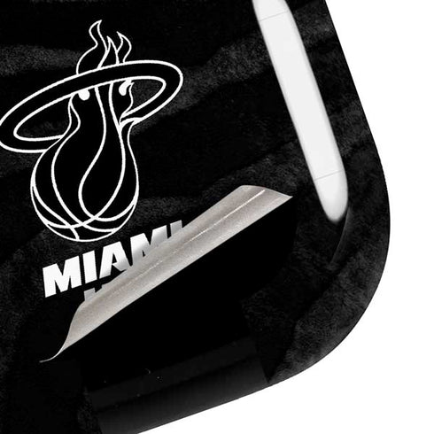 NBA Miami Heat Black Animal Print Galaxy Buds Pro Skin