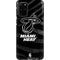 NBA Miami Heat Black Animal Print Galaxy S20 Plus Pro Case