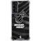 NBA Miami Heat Black Animal Print Galaxy S21 5G Clear Case