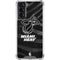 NBA Miami Heat Black Animal Print Galaxy S22 Clear Case