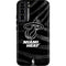 NBA Miami Heat Black Animal Print Galaxy S22 Plus Pro Case