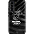 NBA Miami Heat Black Animal Print Galaxy S22 Pro Case