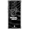 NBA Miami Heat Black Animal Print Galaxy S22 Ultra Clear Case