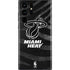 NBA Miami Heat Black Animal Print Galaxy S22 Ultra Skin