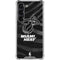 NBA Miami Heat Black Animal Print Galaxy S23 Clear Case