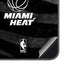 NBA Miami Heat Black Animal Print Galaxy S23 FE Skin