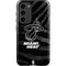 NBA Miami Heat Black Animal Print Galaxy S23 Plus Pro Case