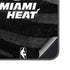 NBA Miami Heat Black Animal Print Galaxy S23 Skin