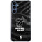 NBA Miami Heat Black Animal Print Galaxy S24 Clear Case