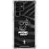 NBA Miami Heat Black Animal Print Galaxy S24 Ultra Clear Case