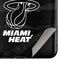 NBA Miami Heat Black Animal Print Galaxy Z Flip Skin