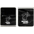 NBA Miami Heat Black Animal Print Galaxy Z Flip3 5G Skin
