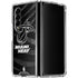NBA Miami Heat Black Animal Print Galaxy Z Fold4 5G Clear Case