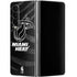 NBA Miami Heat Black Animal Print Galaxy Z Fold4 5G Skin