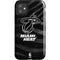 NBA Miami Heat Black Animal Print iPhone 11 Impact Case