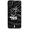 NBA Miami Heat Black Animal Print iPhone 11 Pro Clear Case