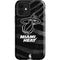 NBA Miami Heat Black Animal Print iPhone 12 Impact Case