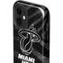 NBA Miami Heat Black Animal Print iPhone 12 Impact Case