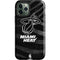 NBA Miami Heat Black Animal Print iPhone 12 Pro Impact Case