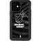 NBA Miami Heat Black Animal Print iPhone 12 Waterproof Case