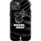 NBA Miami Heat Black Animal Print iPhone 13 Impact Case