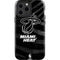 NBA Miami Heat Black Animal Print iPhone 13 Pro Max Impact Case