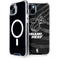 NBA Miami Heat Black Animal Print iPhone 15 Plus MagSafe Case