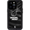 NBA Miami Heat Black Animal Print iPhone 14 Pro Waterproof Case