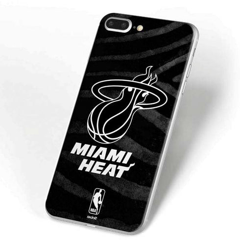 NBA Miami Heat Black Animal Print iPhone 7 Plus Skin