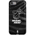NBA Miami Heat Black Animal Print iPhone SE (2nd & 3rd Gen) Pro Case