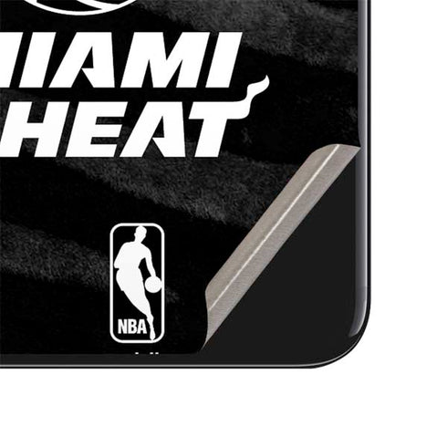 NBA Miami Heat Black Animal Print iPhone SE (2nd & 3rd Gen) Skin