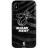NBA Miami Heat Black Animal Print iPhone X Pro Case