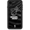 NBA Miami Heat Black Animal Print iPhone XR Waterproof Case