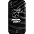 NBA Miami Heat Black Animal Print iPhone XS Pro Case
