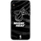 NBA Miami Heat Black Animal Print iPhone XS Skin
