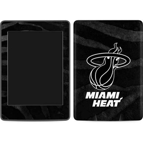 NBA Miami Heat Black Animal Print Amazon Kindle Skin