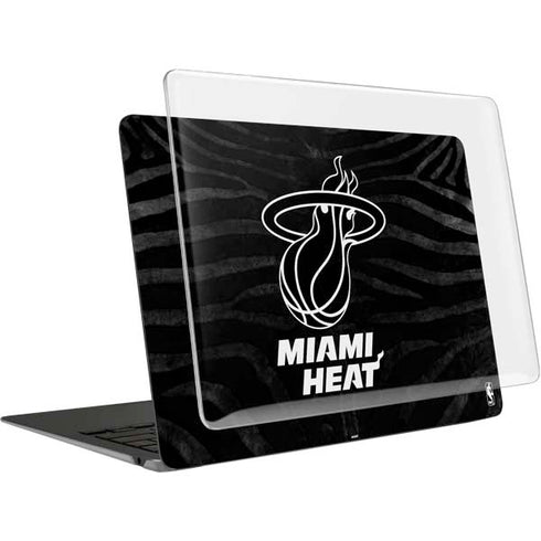 NBA Miami Heat Black Animal Print MacBook Air 13in M1 (2021) Case plus Skin
